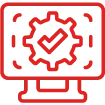Ícono de red y conectividad representando la integración de pesaje a sistemas informáticos industriales